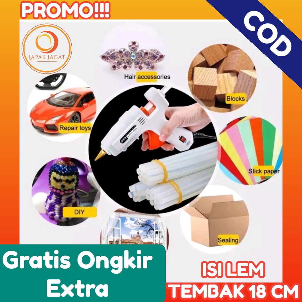 

Isi Lem Tembak 13 Cm / Reffil Lem Tembak / Lem Lilin Transparan Bening