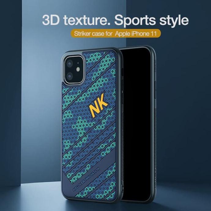KREDIT ● IPHONE 11 6.1 NILLKIN STRIKER HONEYCOMBING SOFT HARD CASE NK COVER PC KORTING