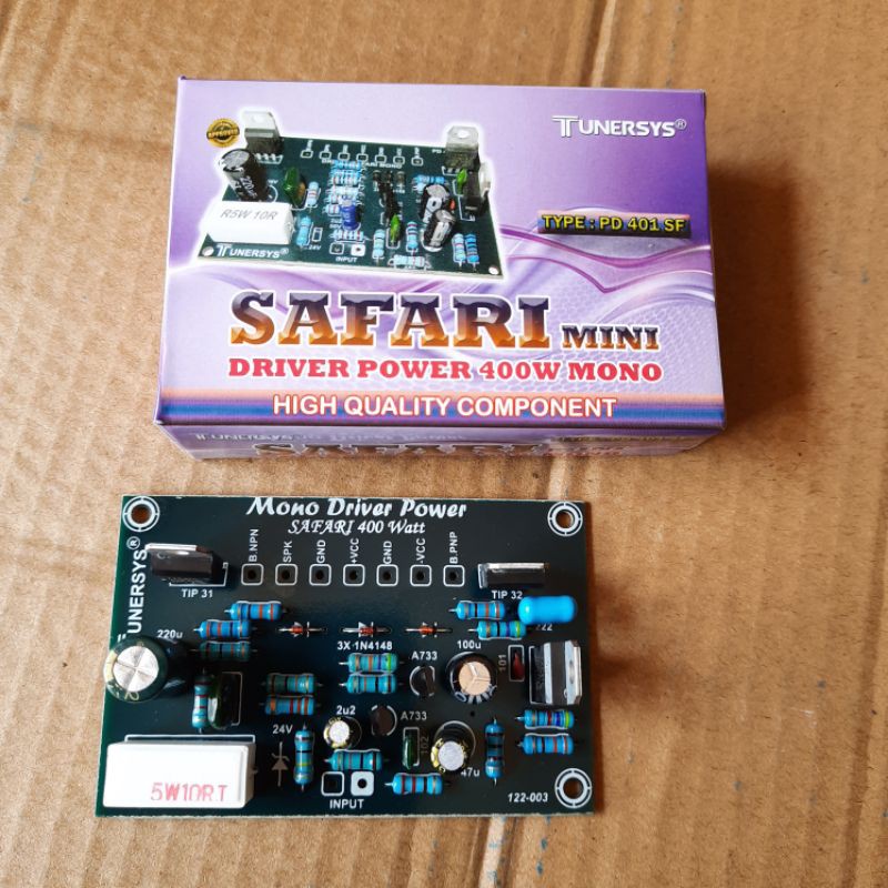 DRIVER 400 WATT MONO SAFARI TUNERSYS