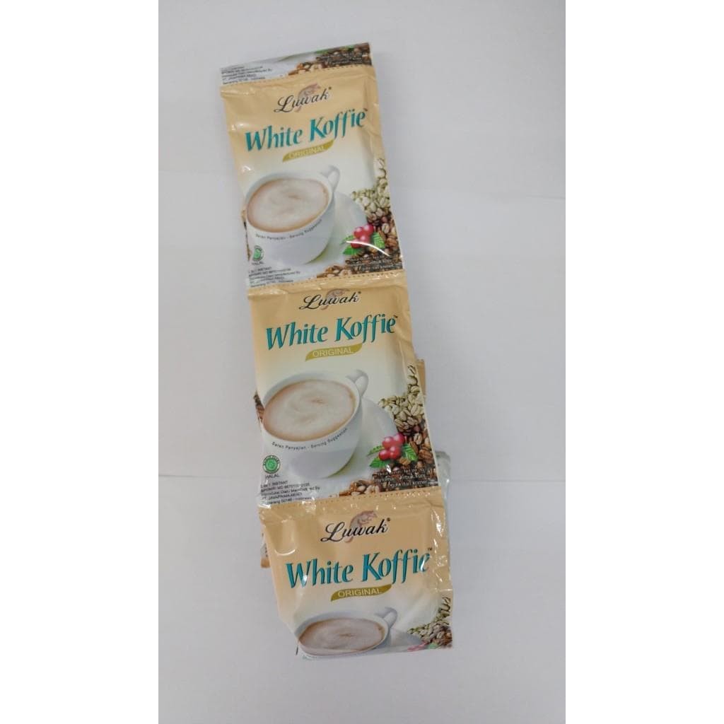 

Luwak White Coffee 1 Renceng Isi 10 Pcs | Kopi Luwak