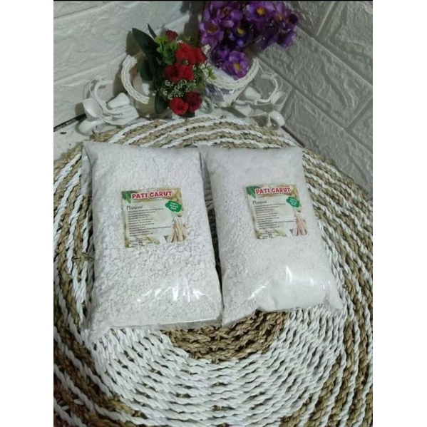 

Tepung pati garut ORI Tanpa campuran