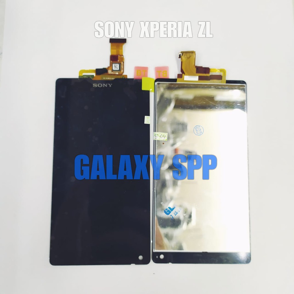 LCD TOUCHSCREEN SONY XPERIA ZL C6502 1SET ORI NON FRAME