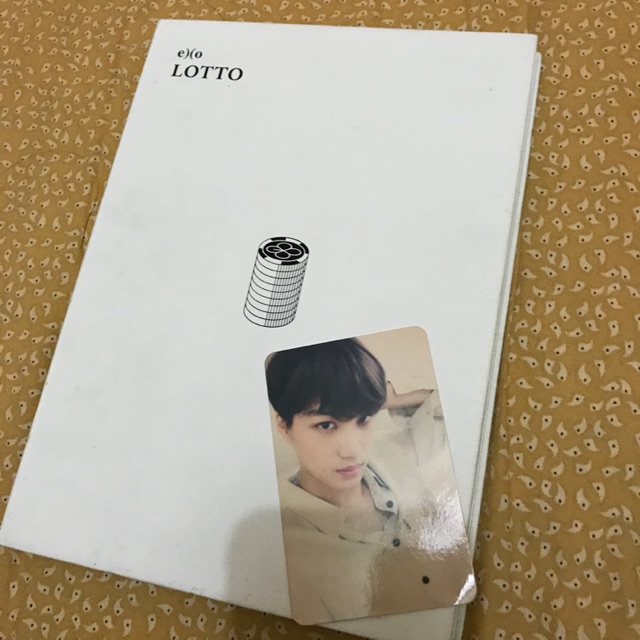 ( UNSEALED ) EXO REPACKAGE LOTTO KOR VER KAI PC