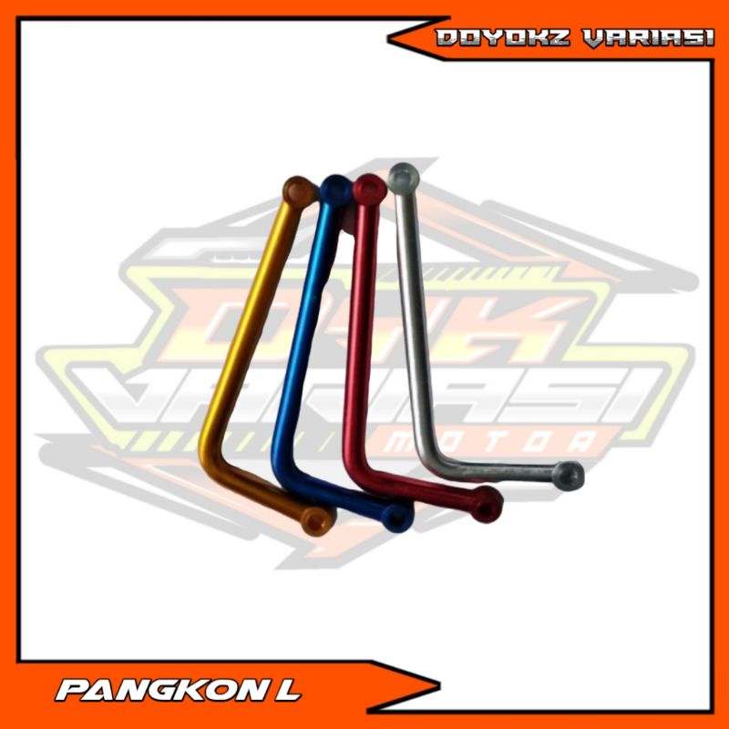 Braket bracket breket knalpot L Ninja r rr ss,pangkon knalpot L universal Cnc