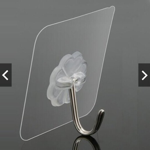 OS Gantungan Tempel Gantungan HOOK Tempelan Hook Gantungan Transparan  Strong Hanger Tempelan