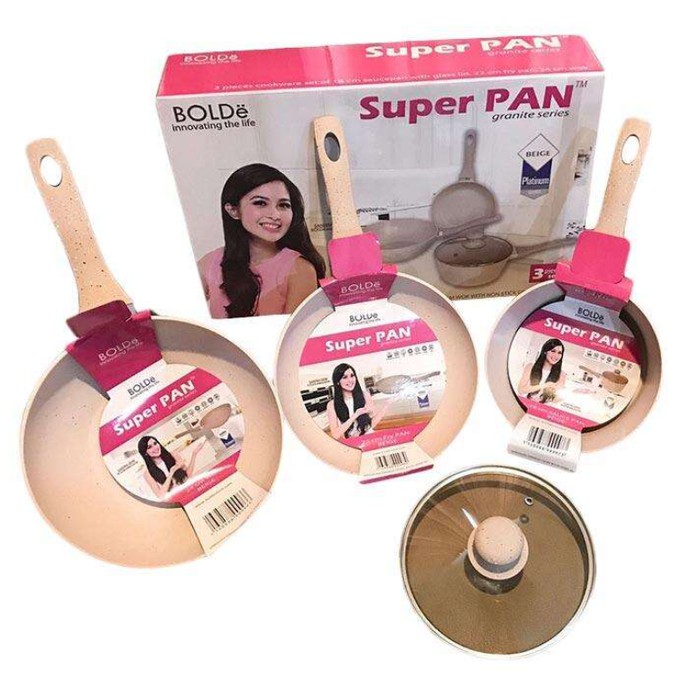 Bolde Super Pan Granite Ceramic Panci