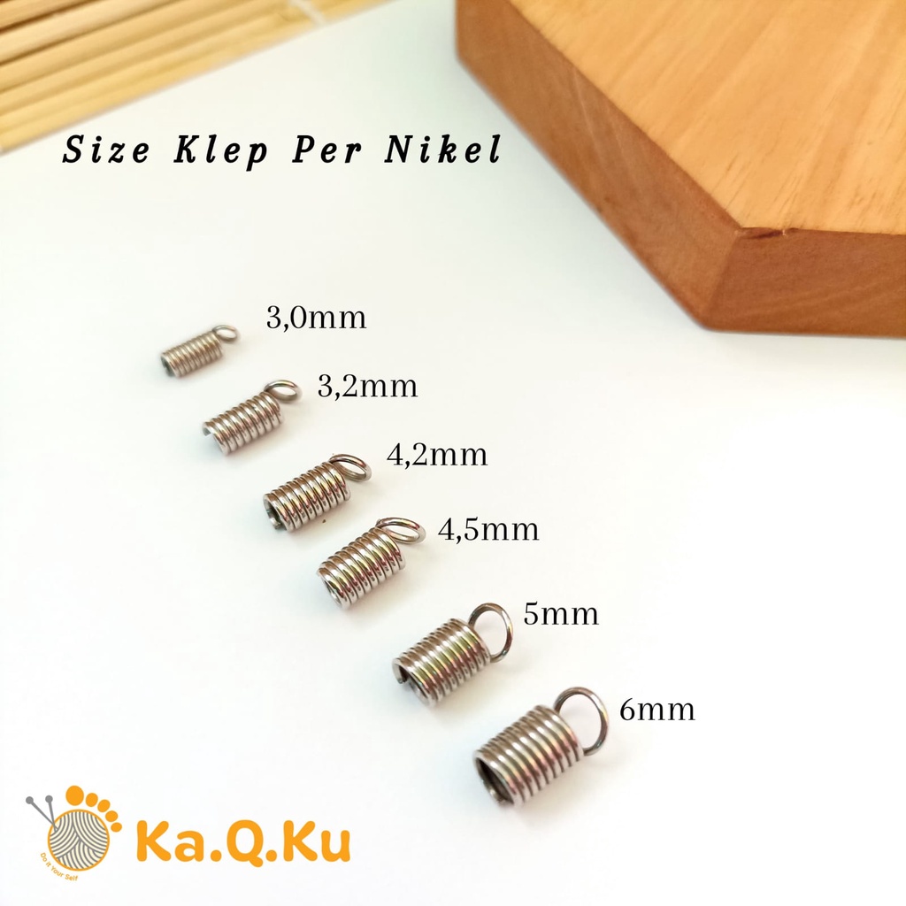 KLEP PER / STOPPER PER UJUNG TALI