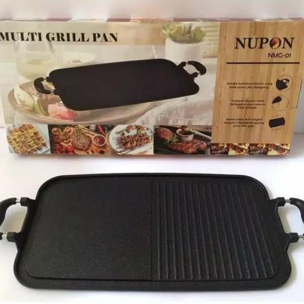Multi Grill Pan NUPON Multifungsi Alat Panggang dan Goreng BBQ