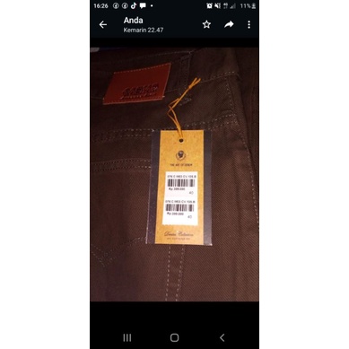 celana jeans CAESAR SIZE 40