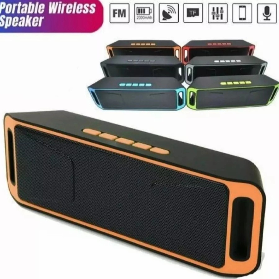 Speaker Bluetooth SC-208 A2DP Praktis dan Berkualitas