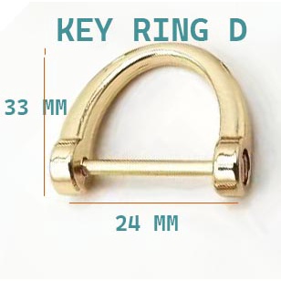 Ring D Mur Baut 20mm (Premium Import) CANTELAN - PENGAIT TAS berkualitas