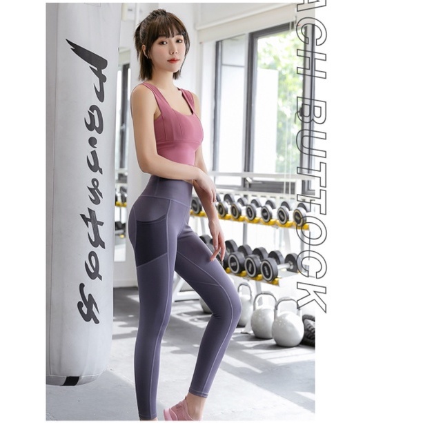 [OXY] Celana Olahgara Wanita Gym Yoga Sport Legging 2009 (S/M/L)-6