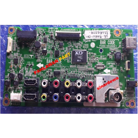 MB - MAINBOARD TV LED LG 32LB550A - 32LB 550A - 32 LB 550 A