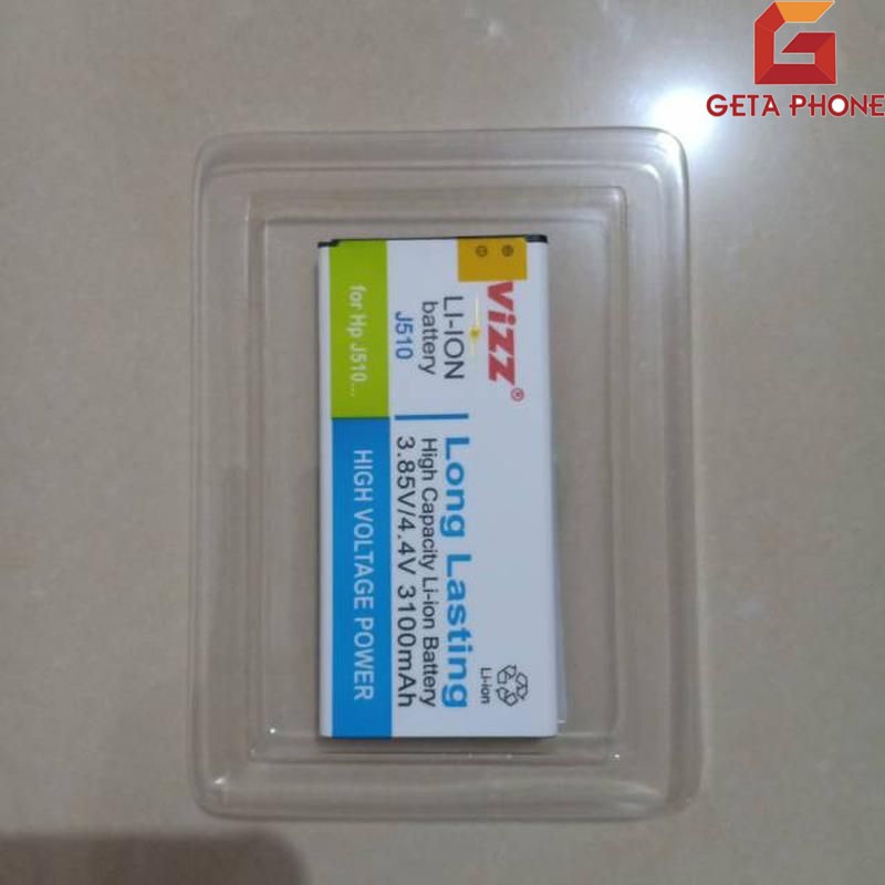 BATT BATERAI BATRE VIZZ SAMSUNG GALAXY J5 2016 J510 DOUBLE POWER VIZZ