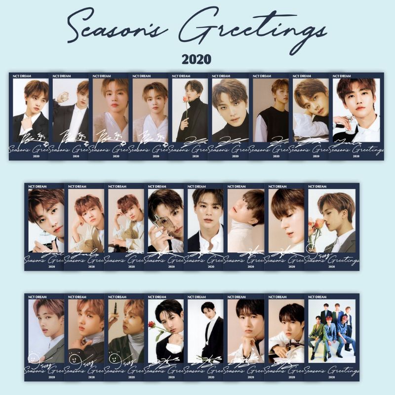 Polaroid Kpop Nct Dream Season's Greetings 2020