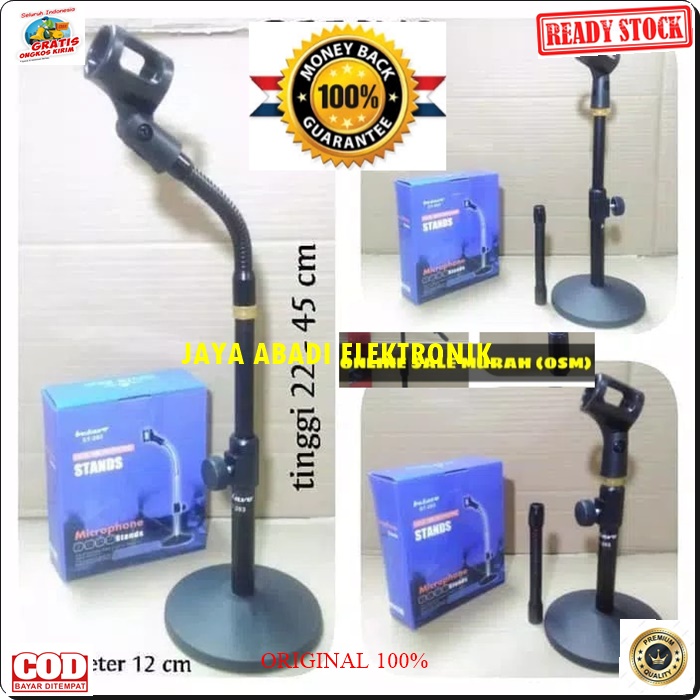 G47 BETAVO STAND MIC 40 CM FULL PLAT BESI FLEXSIBLE KAKI BULAT HOLDER MICROPHONE TEMPAT GANTUNG TIANG PEGANGAN MEJA TABLE PENYANGGA MIKROPON ANTI JATUH PEGANGAN KARAOKE AUDIO SOUND DJ GANTUNGAN TABLE MEJA BUNDAR PENOPANG BRACKET BISA SEGALA JENIS