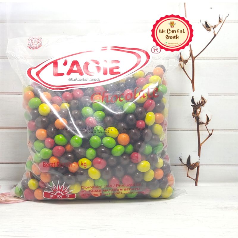 

Coklat Lagie Febby Peanut Lagie Coklat Warna Warni 1000gr