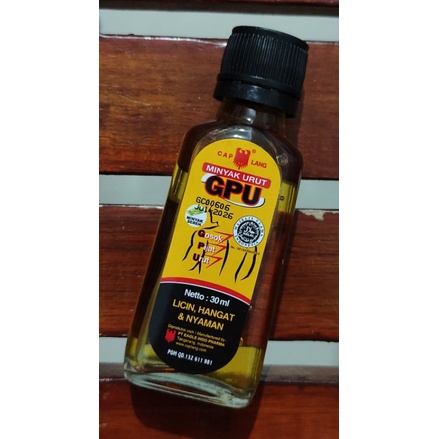 Gpu Lang 30 ML / Pegal Linu / Nyeri Sendi / Sakit Punggung / Keseleo dan Memar