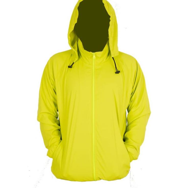 Terbaru Jaket Parasut Pria Jaket Waterproof Jaket Olahraga Polos Outdoor Jaket Multifungsi Windrunne