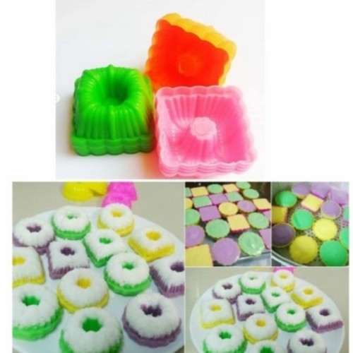 1Pcs Cetakan Kue Putu Ayu Kotak Agar Jelly
