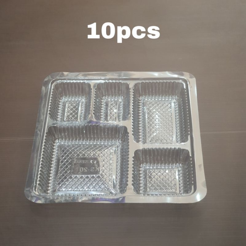 Mika Kotak Dus Nasi 20x20 Sekat 5