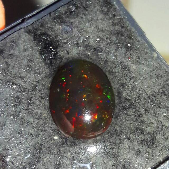 KALIMAYA BANTEN BLACK OPAL KOPI DI JMIN 100%BATU ASLII