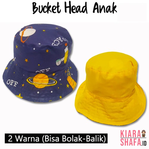 Topi Anak - Bucket Hat Anak