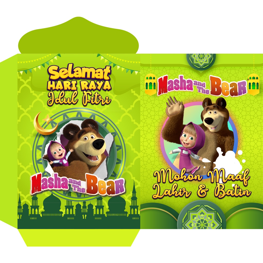 

Amplop Lebaran Idul Fitri Karakter Terbaru 2022 | amplop lebaran masha and the bear
