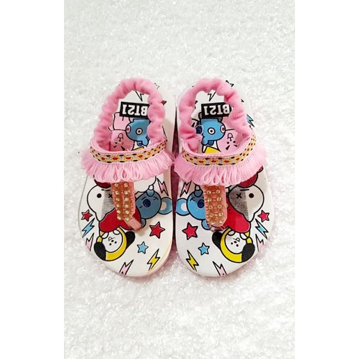 Sandal Babu Kids Bt21 terbaru 2021