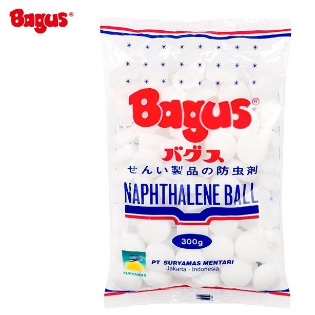 KAMPER BAGUS NAPHTHALENE BALL 300gr