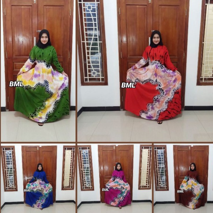 GAMIS ABSTRAK RAYON TWILL SUPER MOTIF ARAH SASHIRANGAN
