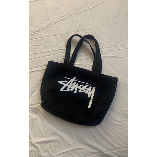 Totebag Wanita Canvas Stussy Japan