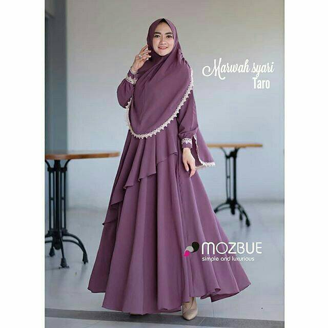 DRESS MUSLIM, baju wanita, baju gamis, dress, gamis, Baju gamis, fashion wanita, MARWAH SYARI Vol 2