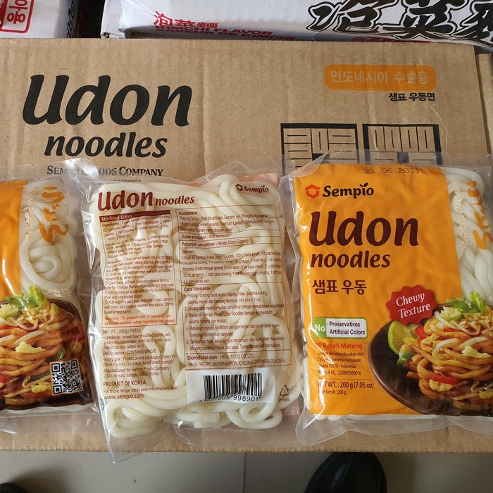 

impor-mie- mie udon korea 200 gr merk sempio -mie-impor.