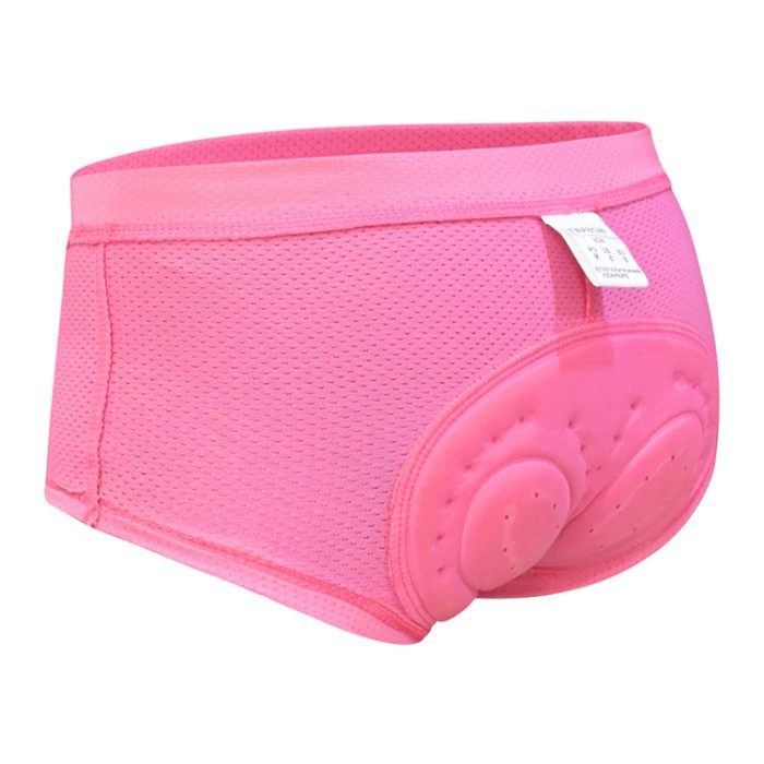 Celana Padding Sepeda Wanita Cool Max Silikon Breathable Nyaman dan Lembut