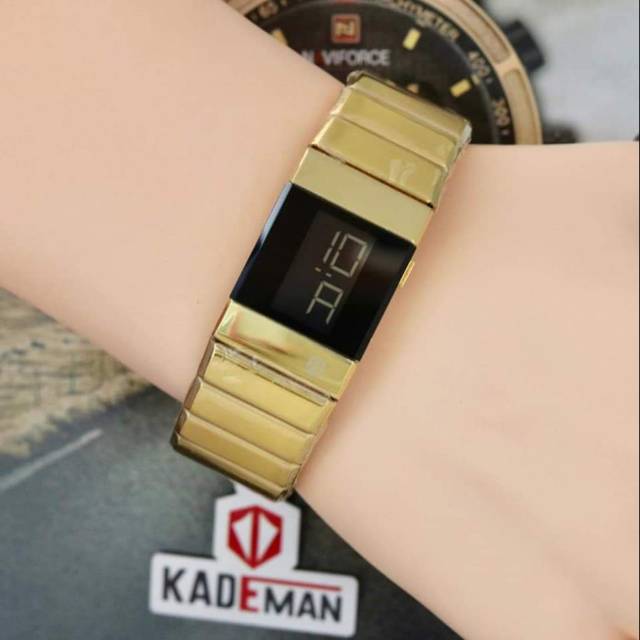 JAM TANGAN CEWEK WANITA KADEMAN DIGITAL GELANG ORIGINAL