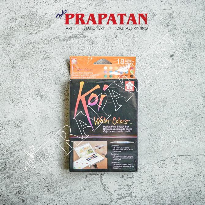 

Update! Sakura Koi Water Color 18 Warna Termurah