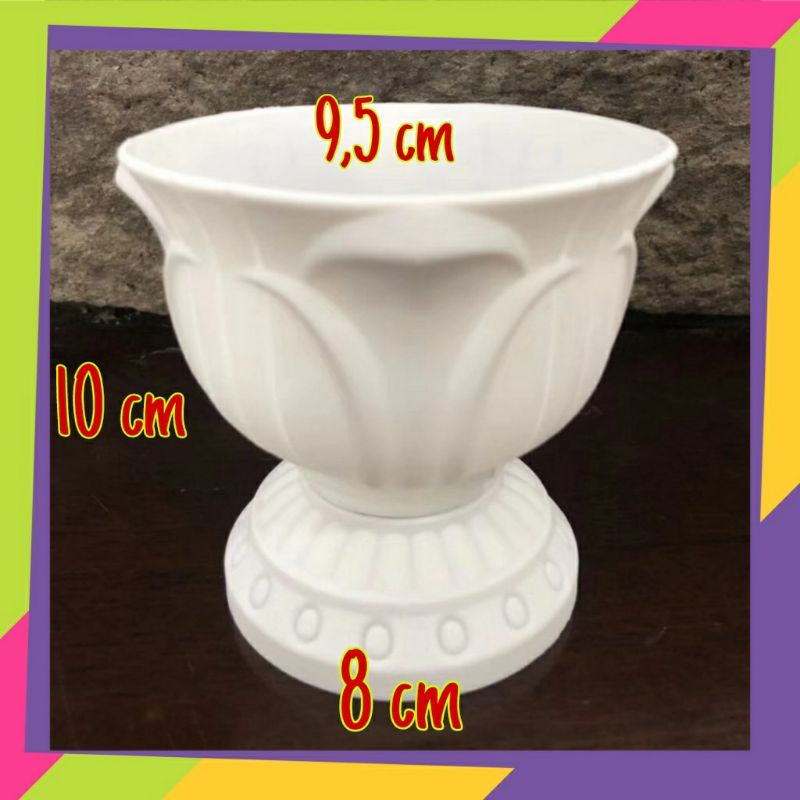1436 / Pot bunga plastik bunga teratai / Pot bunga plastik tanaman Artificial/ pot bunga model teratai/ pot bunga murah