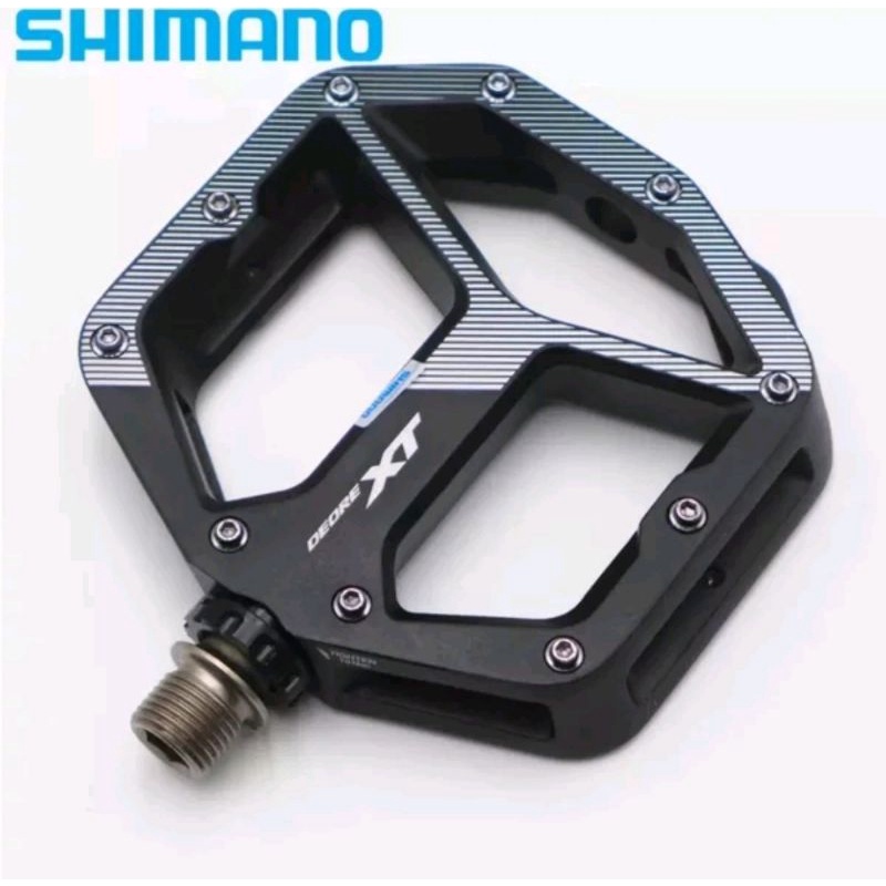 Pedal Shimano Deore XT PD-M8140 . Flat Pedals Flatt MTB Bmx Dll  . kode 731014001