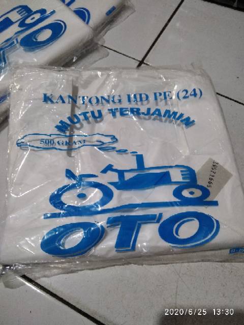 KANTONG PLASTIK KRESEK PUTIH SUSUS OTO