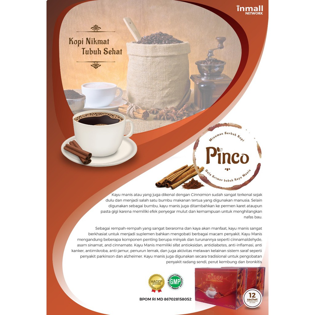 

PINCO – Kopi nikmat tubuh sehat