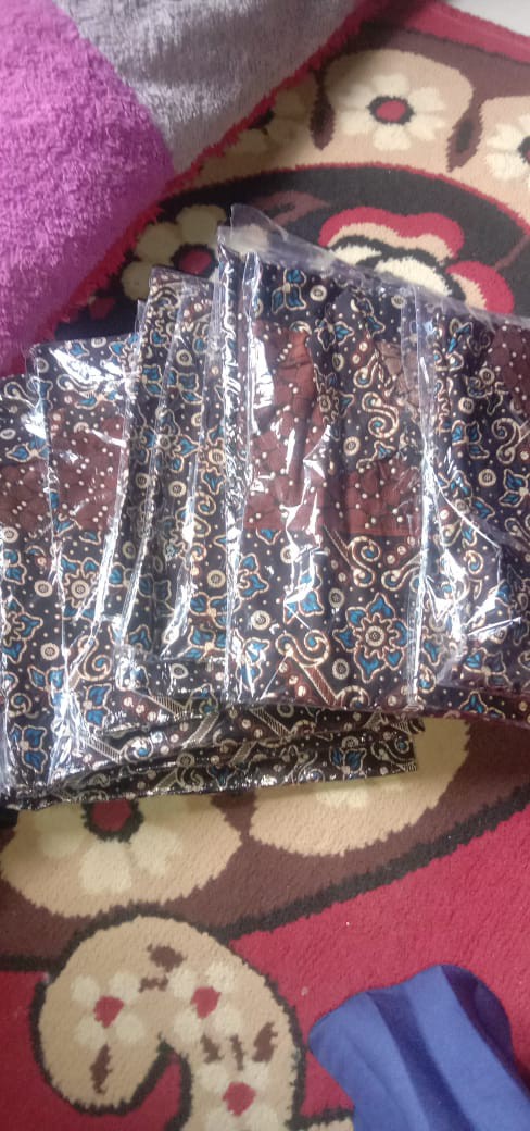 Baju Batik Couple Ayah Dan Anak Terlaris Motif Mataram