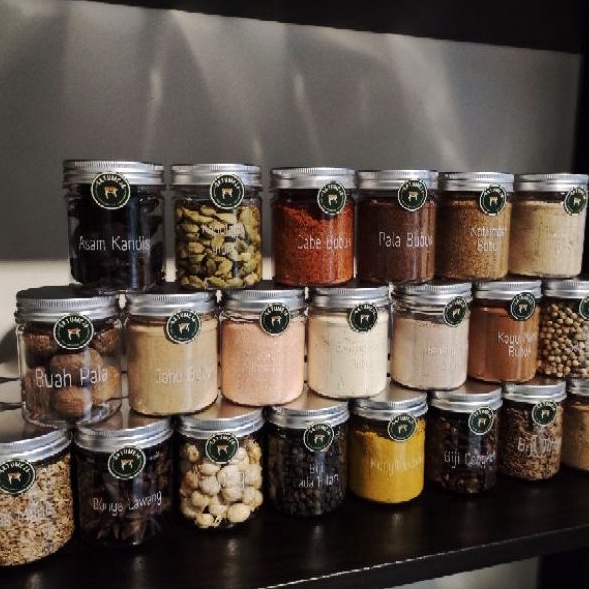 SATUMEJA - [Part 1] Herbs Spices Rempah Bumbu ASLI 100% Bubuk Kering Halus Masak Dapur Instan