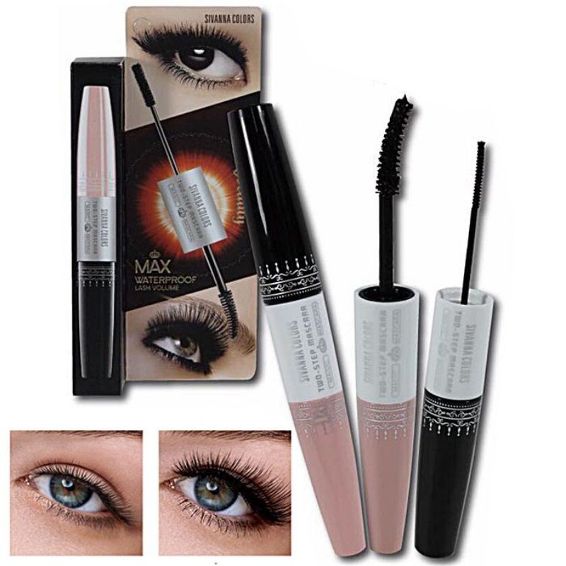 Sivanna Colors mascara 2step max waterproof hf391