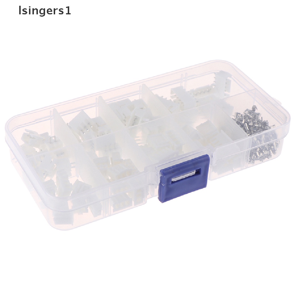 (lsingers1) 1 Kotak JST-XH Kit 2 / 3 / 4 / 5Pin XH2.54MM Konektor Kabel PCB Header