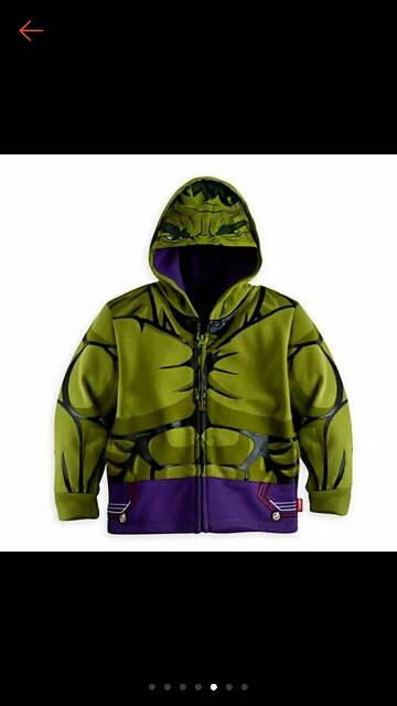 Jaket anak Super Hero