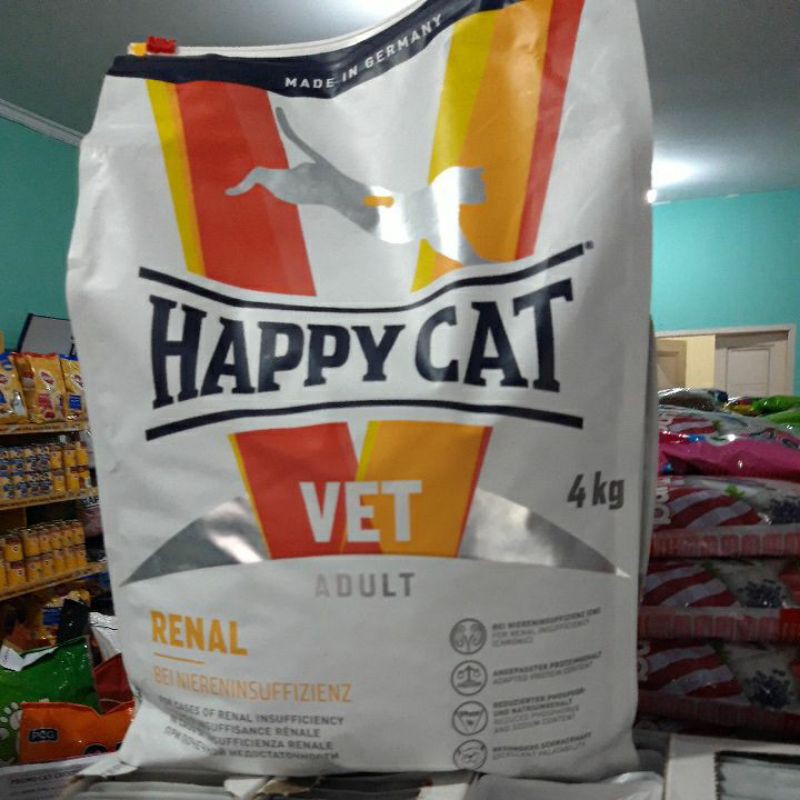 Happy Cat Vet Renal 4Kg Makanan Kucing