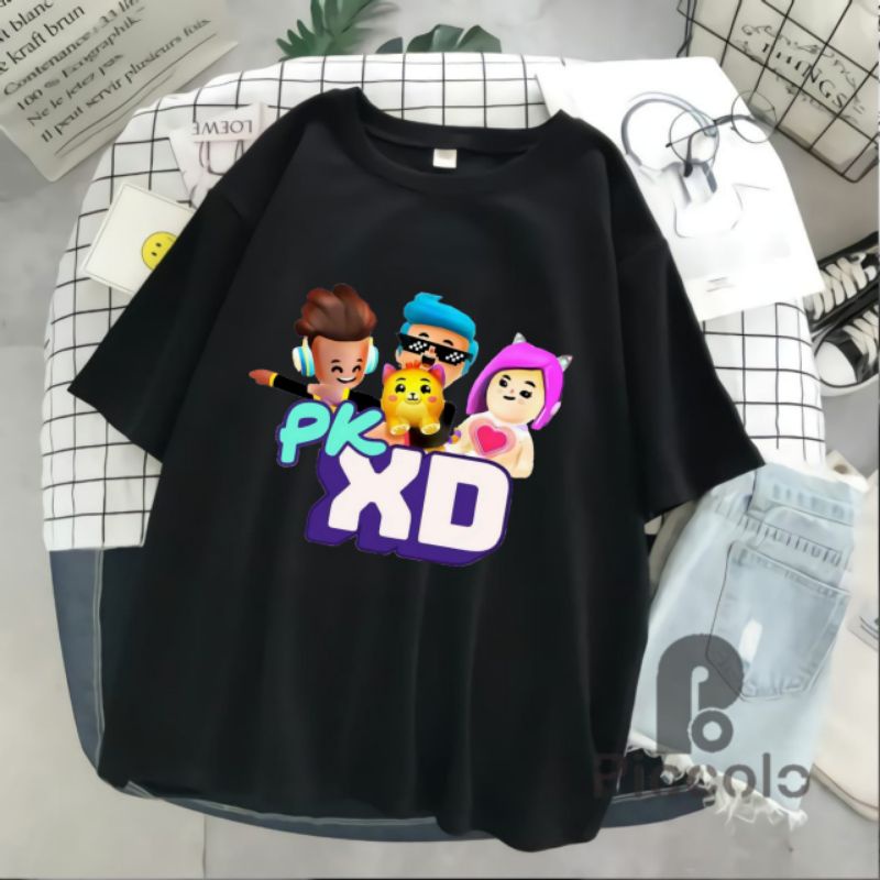 BAJU ANAK KAOS ANAK PK XD BAHAN PREMIUM