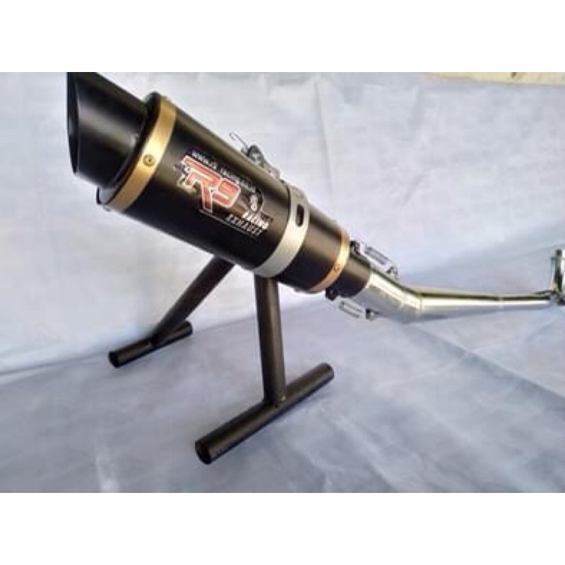 KNALPOT R9 HITAM ALL MOTOR BEBEK