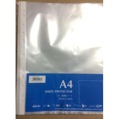 

Hot Promo Sheet Protector / Pp Pocket A4 Daiichi .